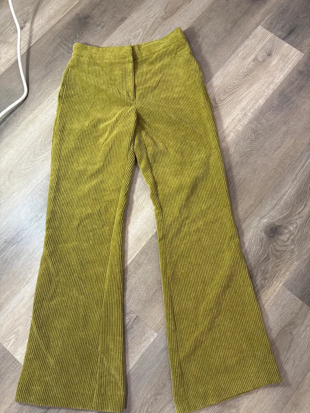 Zara Corduroy Flare Pants - Size S