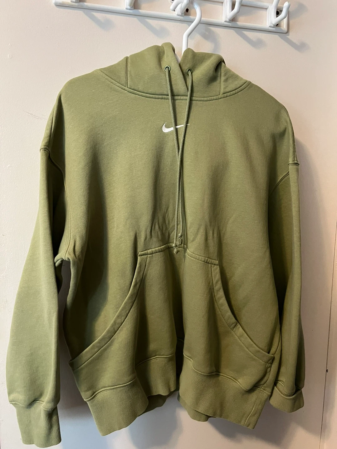 Nike Hoodie - Size Small - Olive Green