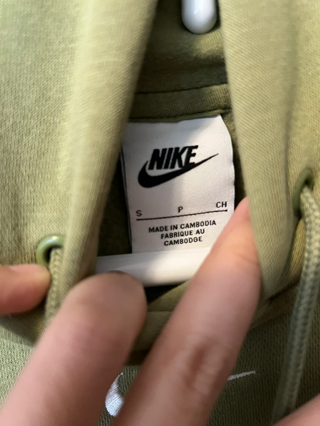 Nike Hoodie - Size Small - Olive Green - photo 3