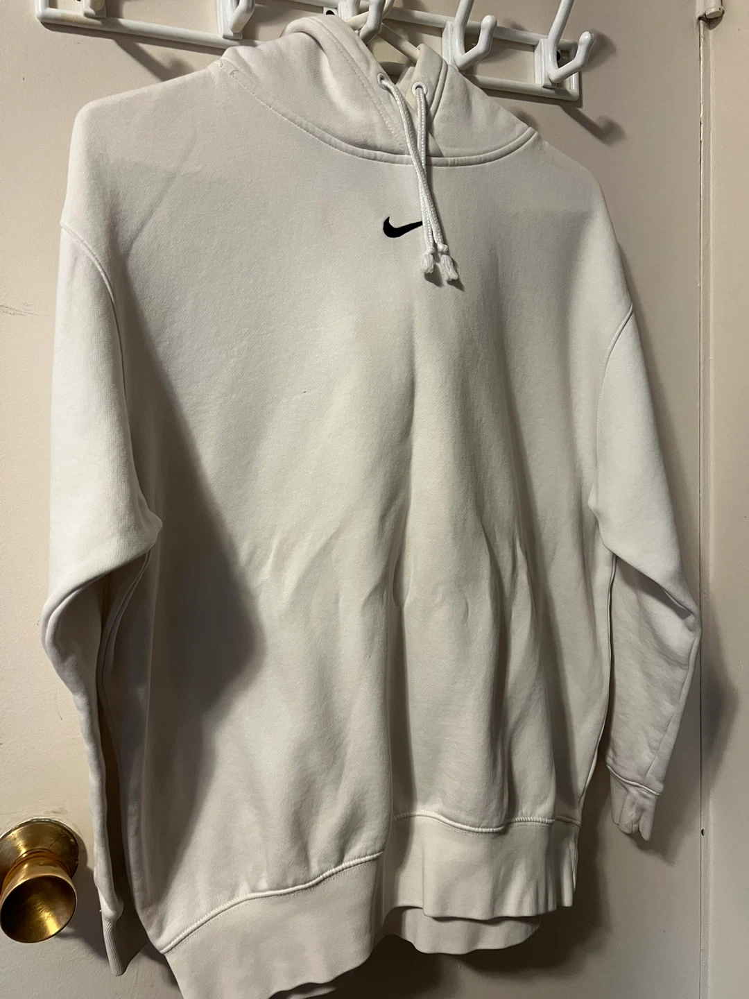 Nike White Hoodie - Size XS