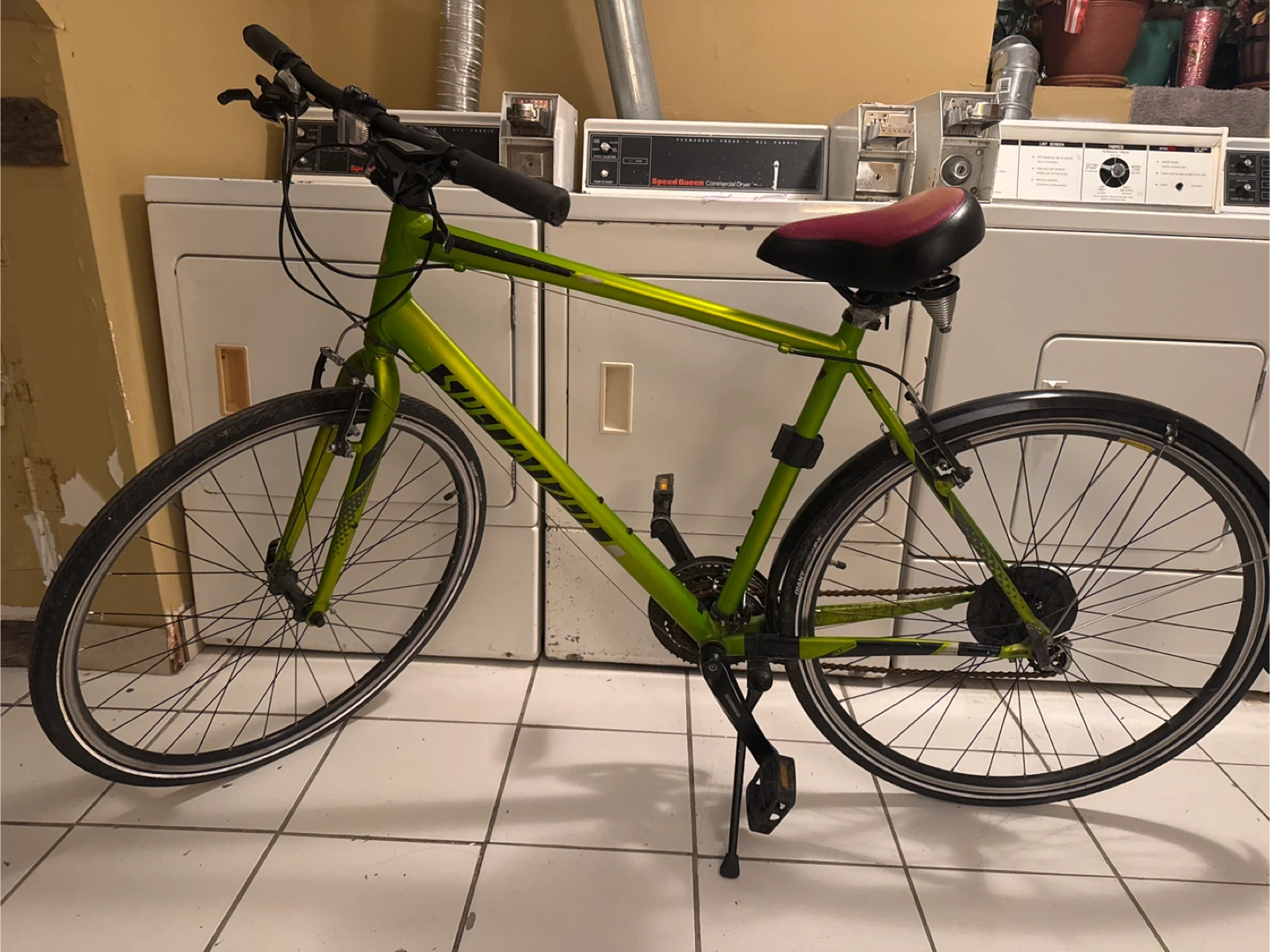 Specialized Sirrus Green Hybrid Bike
