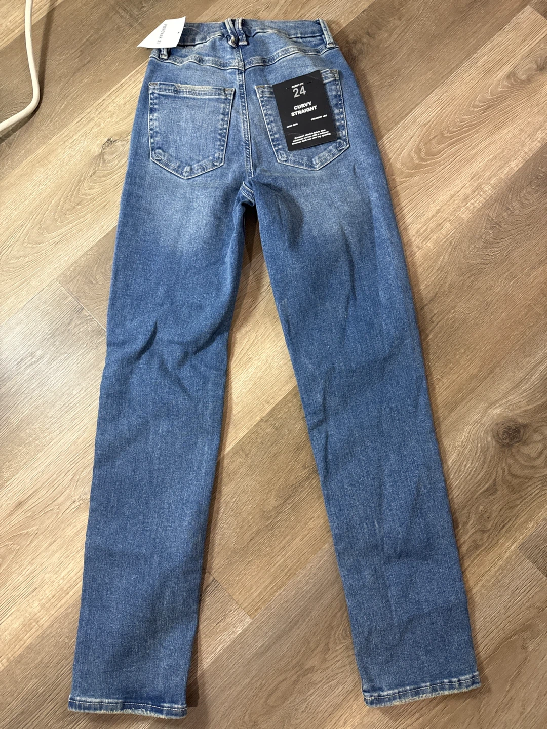 New Forever 21 Curvy Straight Jeans - Size 24 - photo 4