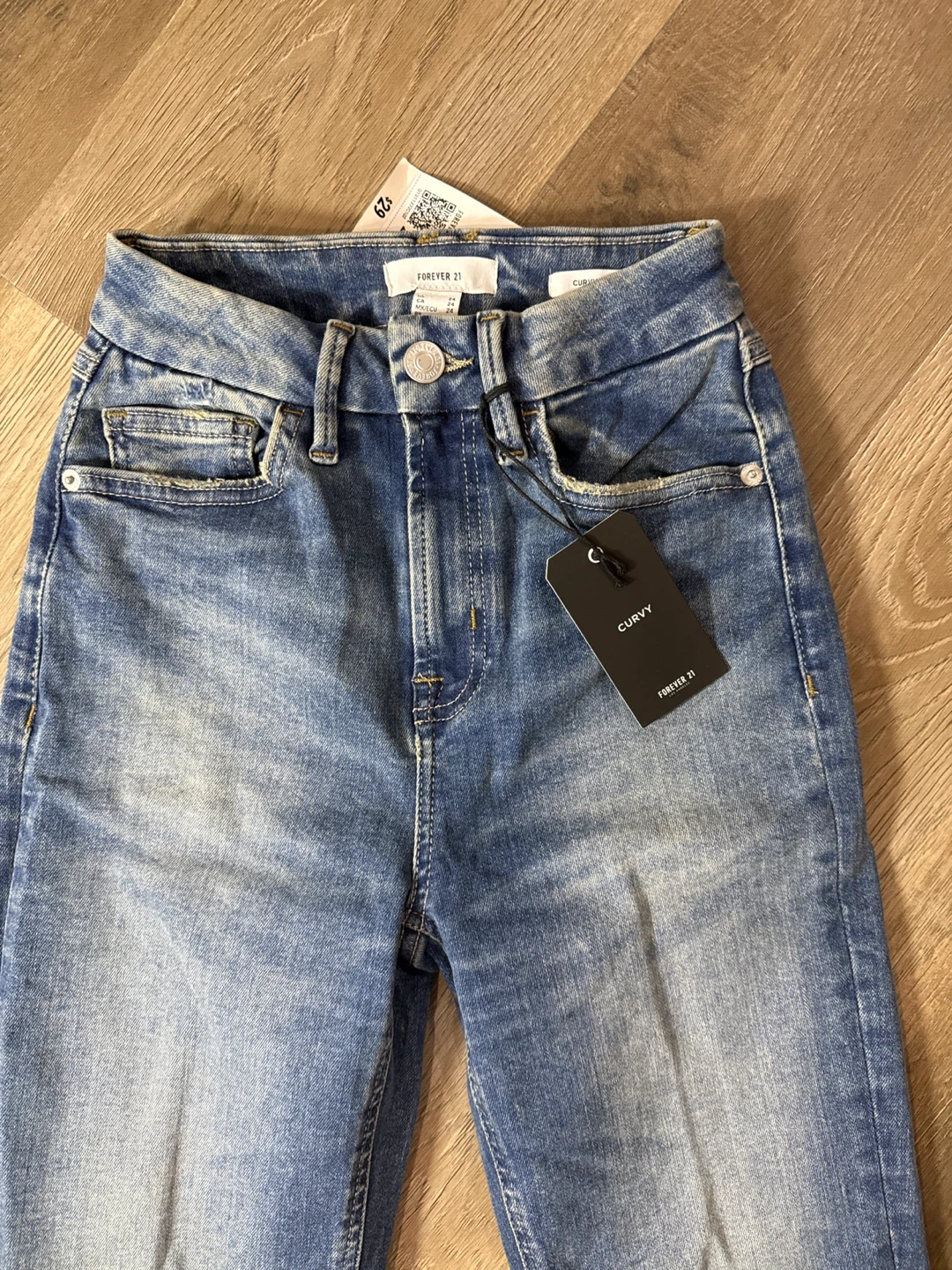 New Forever 21 Curvy Straight Jeans - Size 24 - photo 2