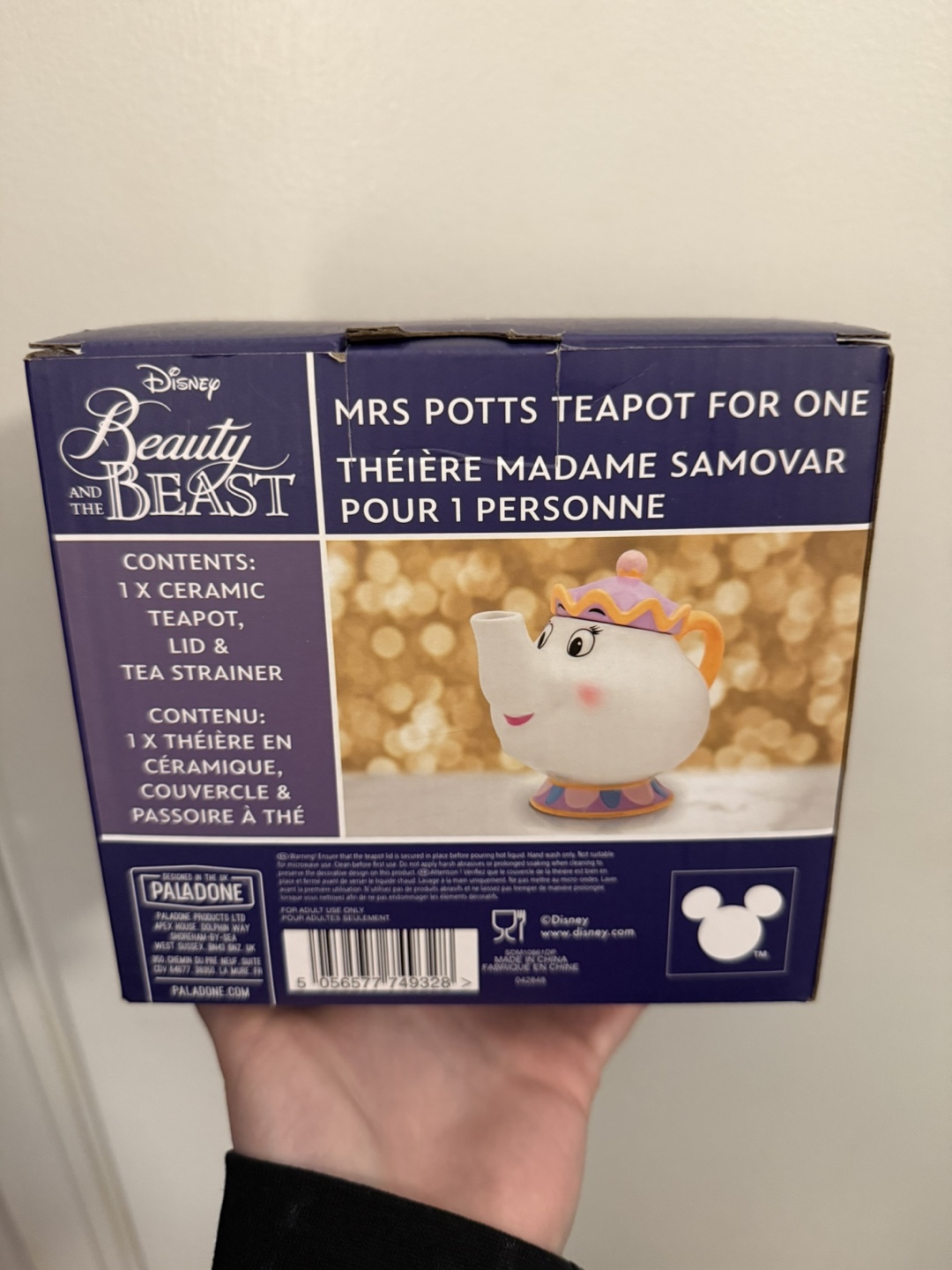 Disney Beauty & the Beast Mrs. Potts Teapot - photo 3