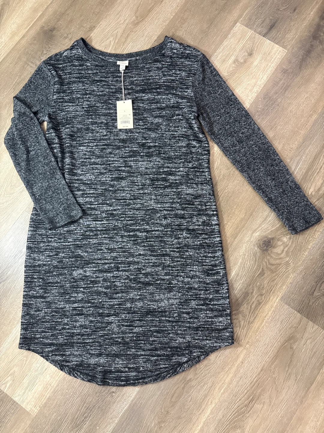 New A New Day Gray Dress - Size L