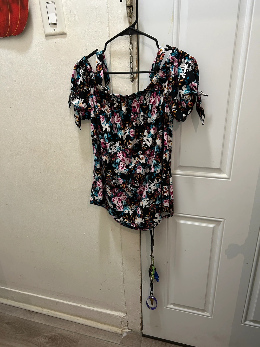 Floral Off-the-Shoulder Top