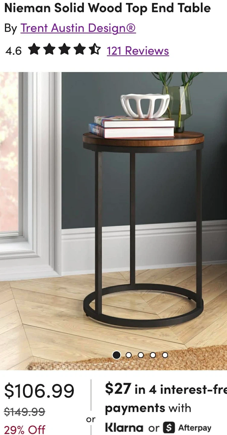 Trent Austin Design Nieman End Table - photo 3