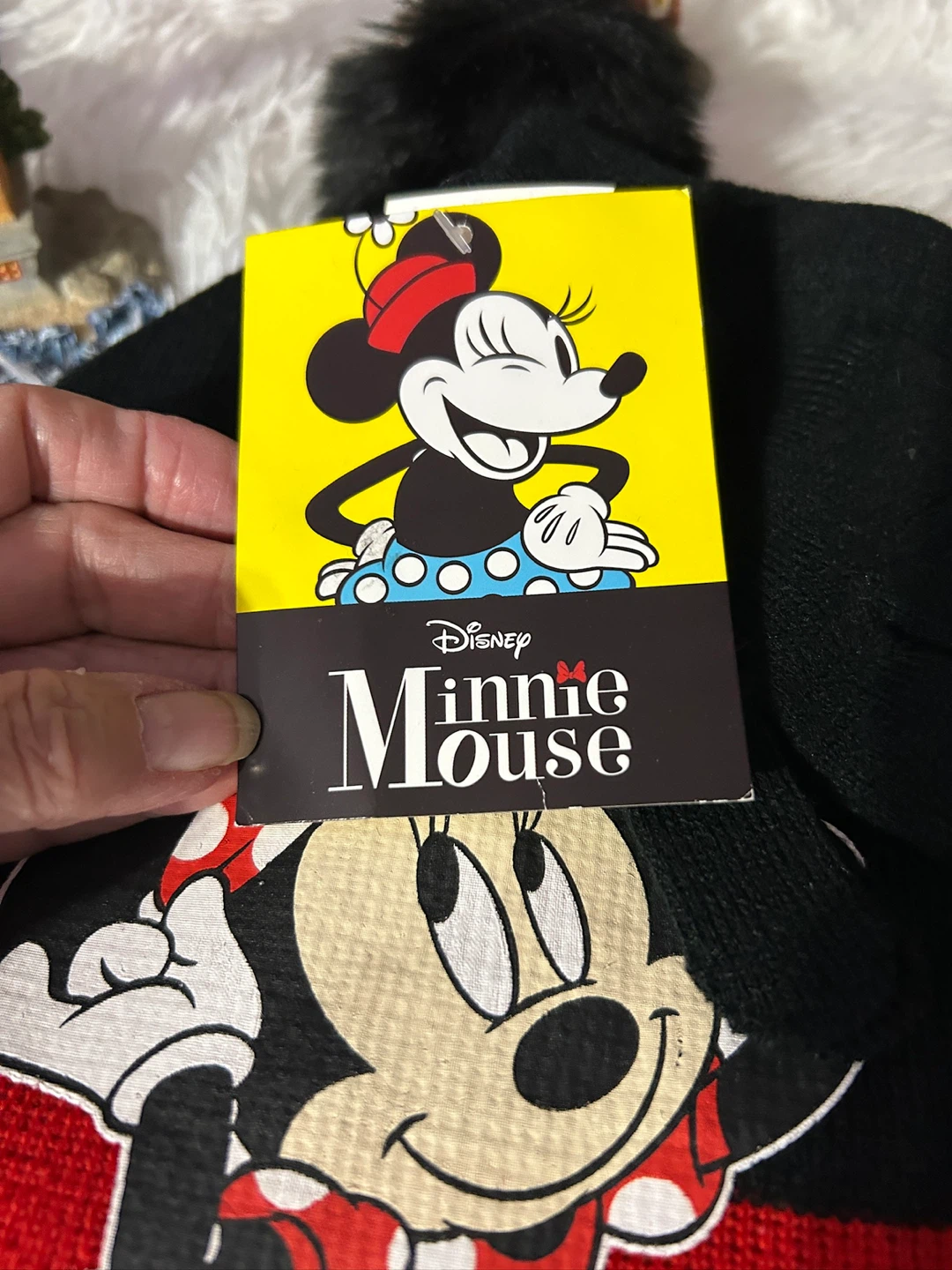 New Disney Minnie Mouse Hat and Glove Set - photo 2