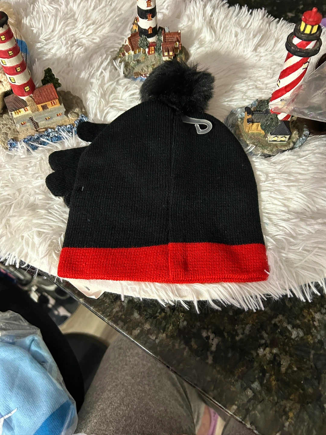 New Disney Minnie Mouse Hat and Glove Set - photo 3