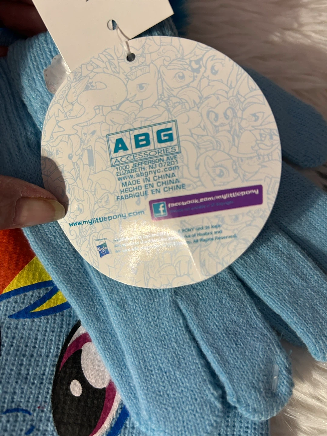 New My Little Pony Hat & Gloves Set - photo 3