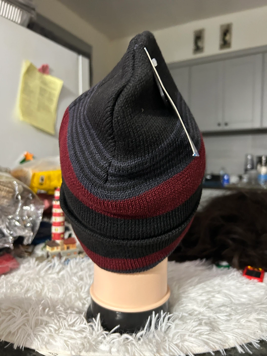 Minky Accessories Striped Beanie - New - photo 4
