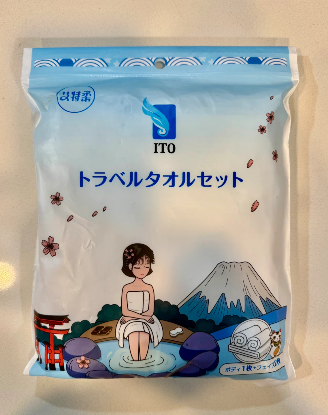 ITO Travel Towel Set + Attack Laundry Bag_NWT - photo 3