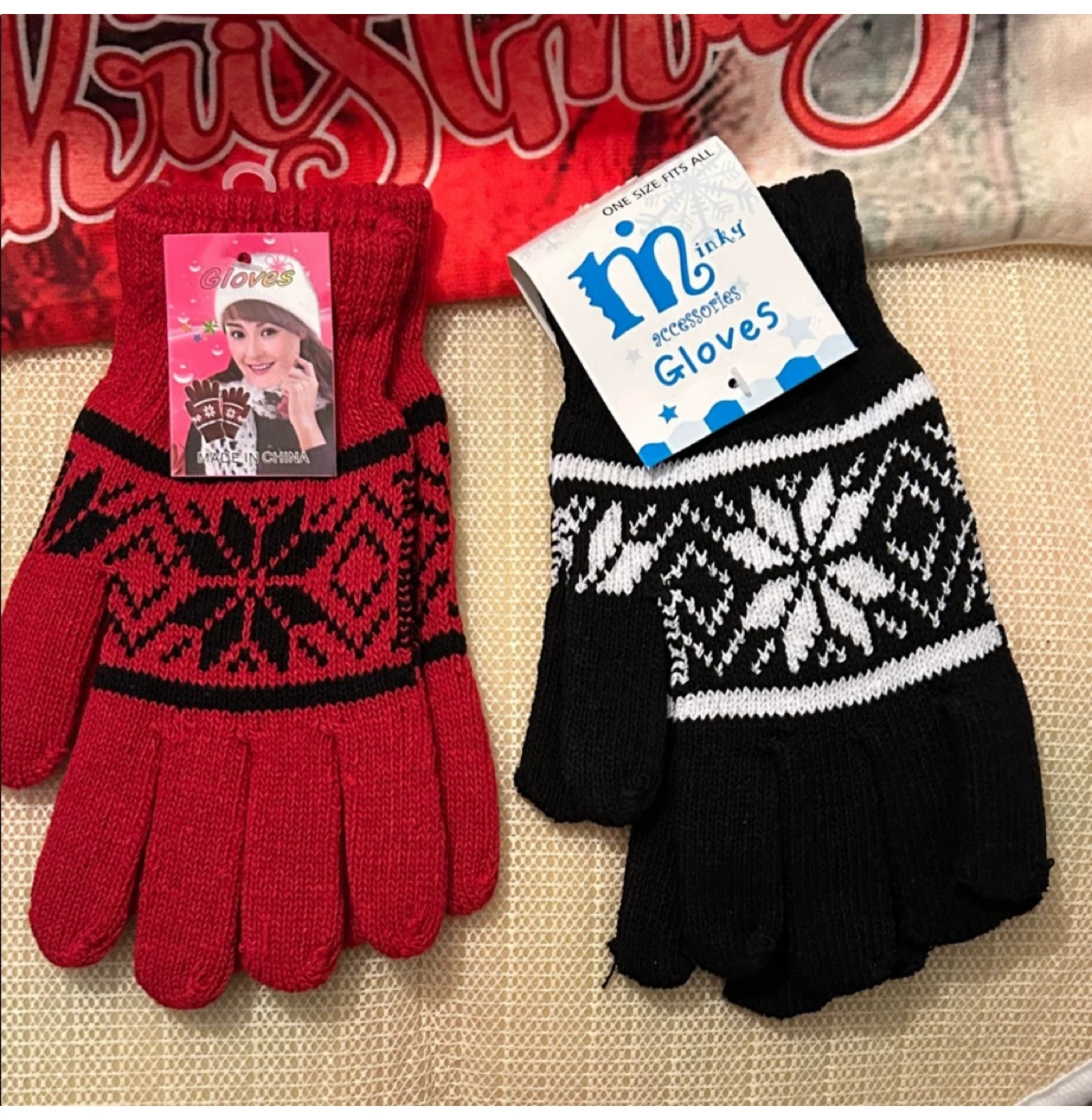 Inky Accessories Gloves - One Size Fits All