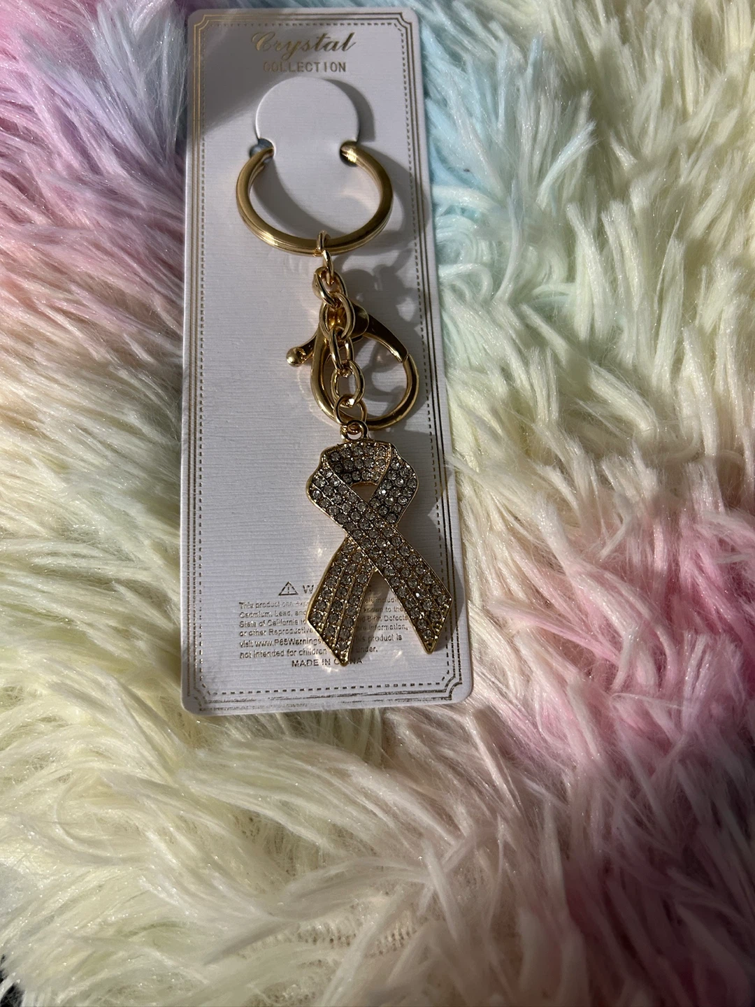 Crystal Collection Ribbon Keychain - photo 2