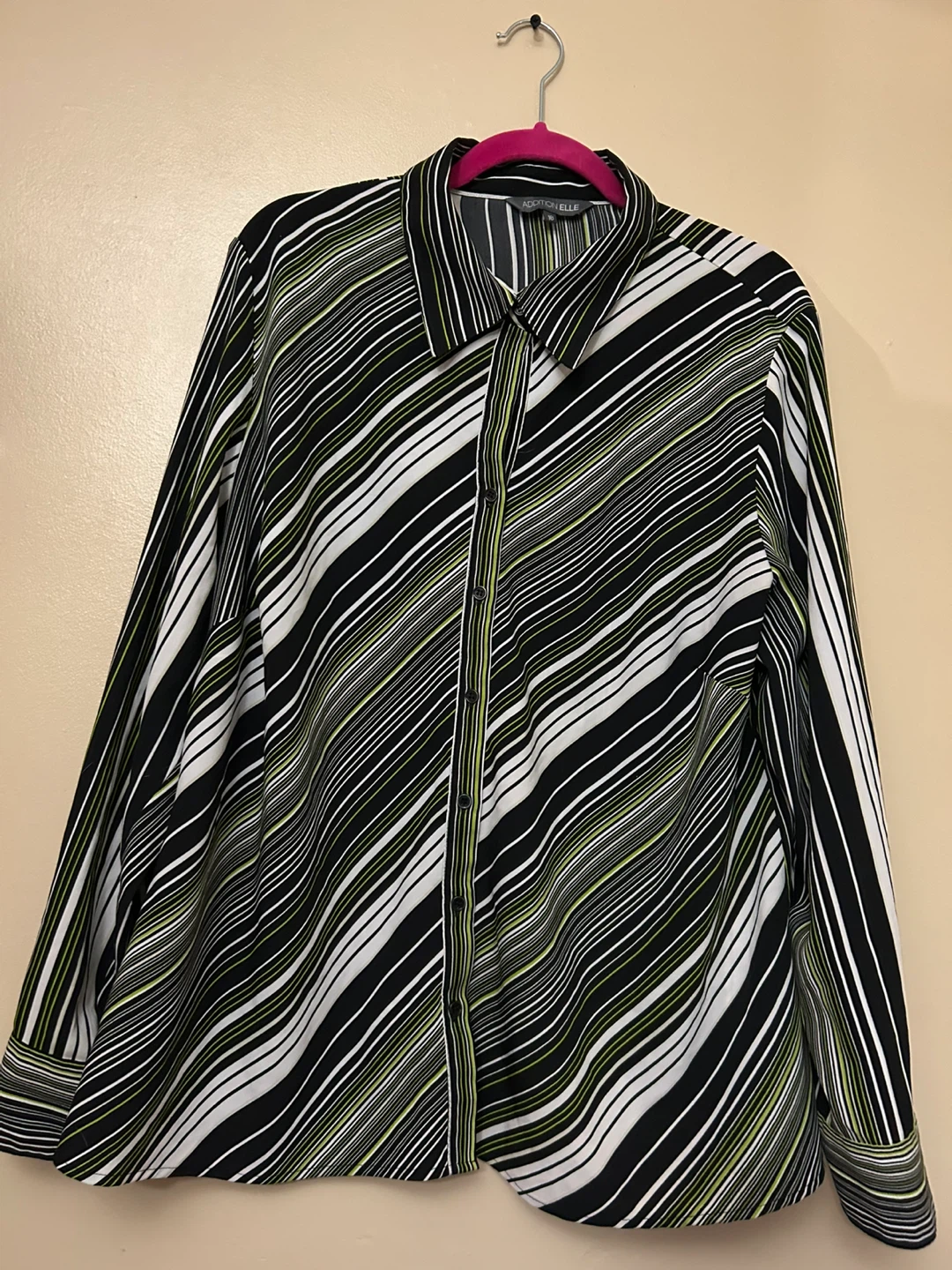 Addition Elle Striped Pattern Blouse size 18