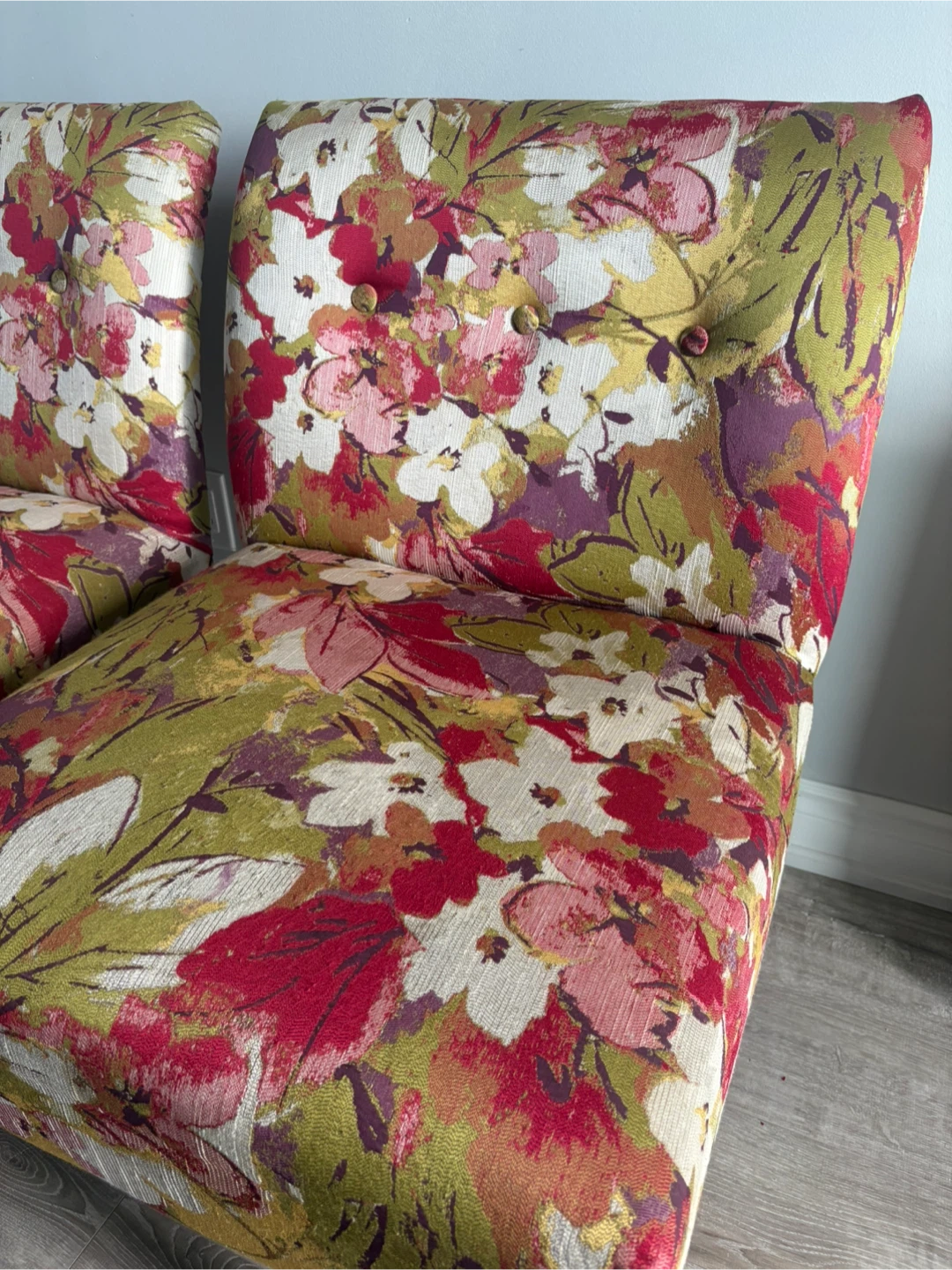 Floral Accent Chairs - Set of 2 - photo 5