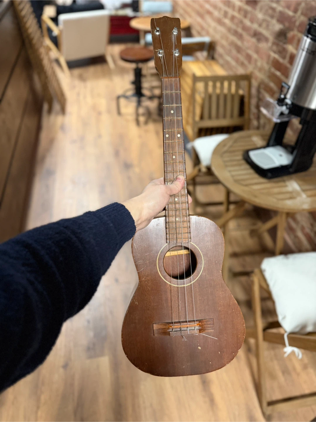 Vintage Baritone Ukulele - Brown - photo 3