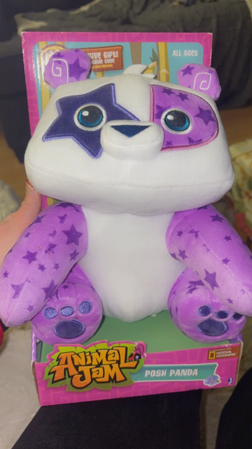 Animal Jam Posh Panda Plush - New in Box!