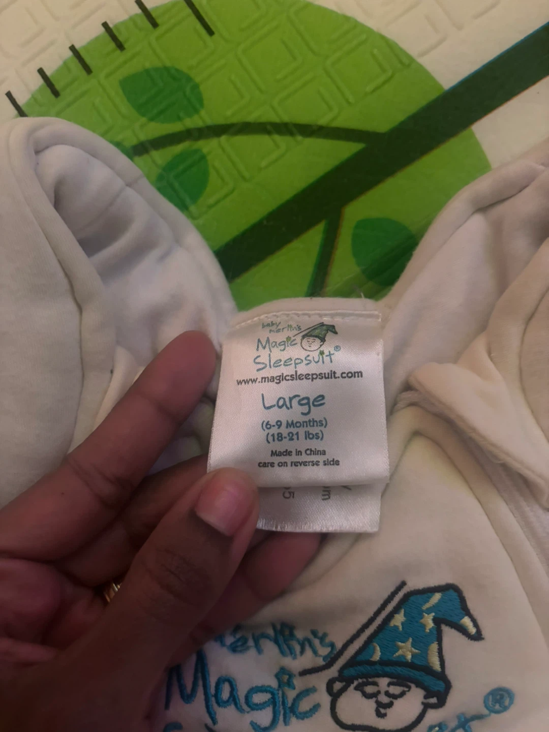 Baby Merlin's Magic Sleepsuit - Large (6-9 Months)