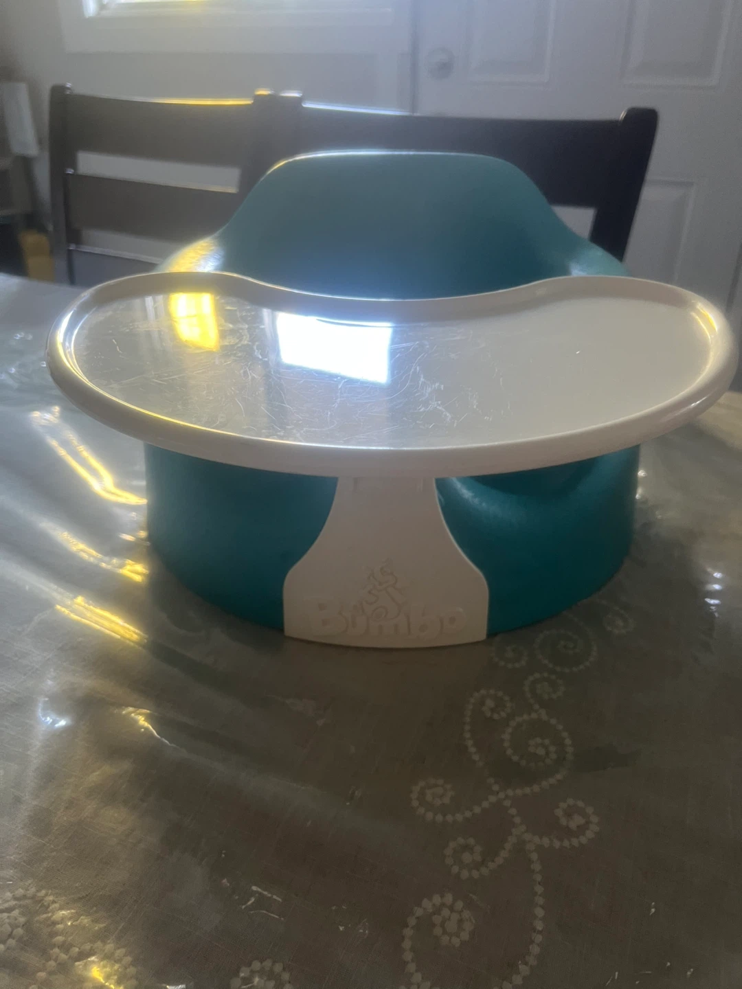 Bumbo Floor Seat with Tray - Aqua - photo 5