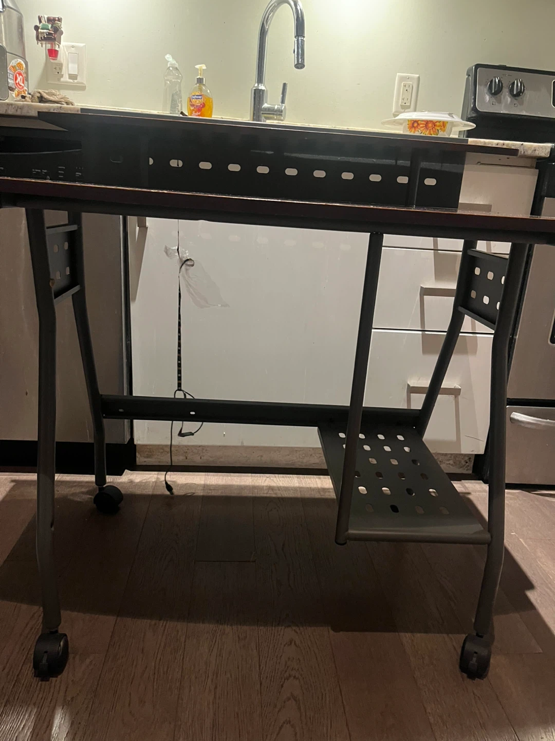Rolling Desk with Shelves - photo 4