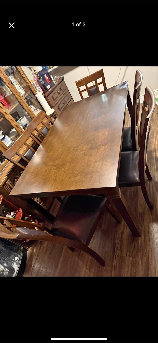 Dining Table with 6 Chairs