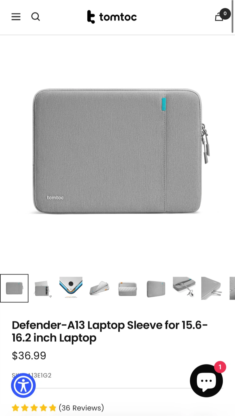 Laptop Sleeve 💻 fits 15.6-16.2 inch - photo 5