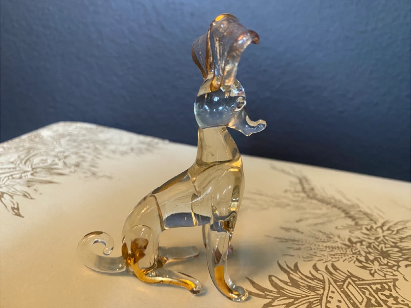 Glass Dog Figurine - photo 3