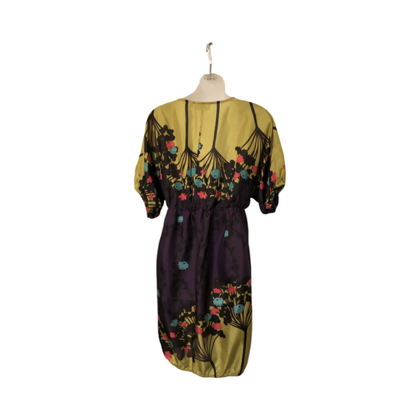 Kenar Silk Kaftan Dress - photo 5