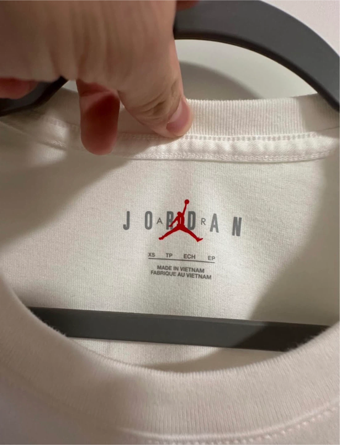 New Jordan White Graphic Tee - XS - photo 3