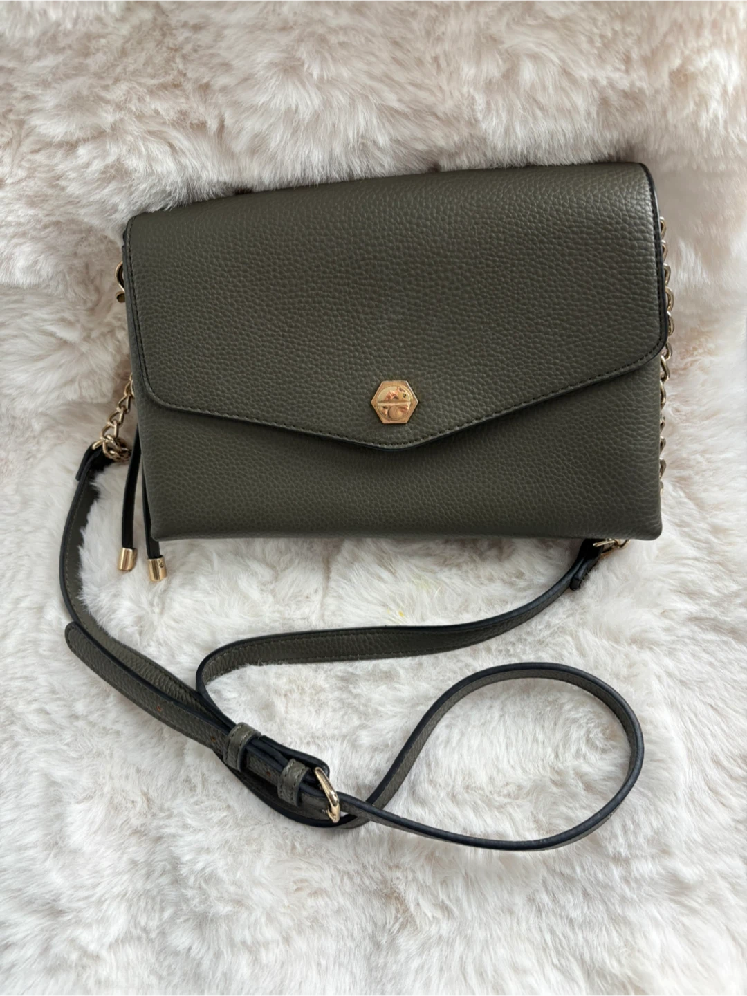 ALDO Olive Green Crossbody Bag