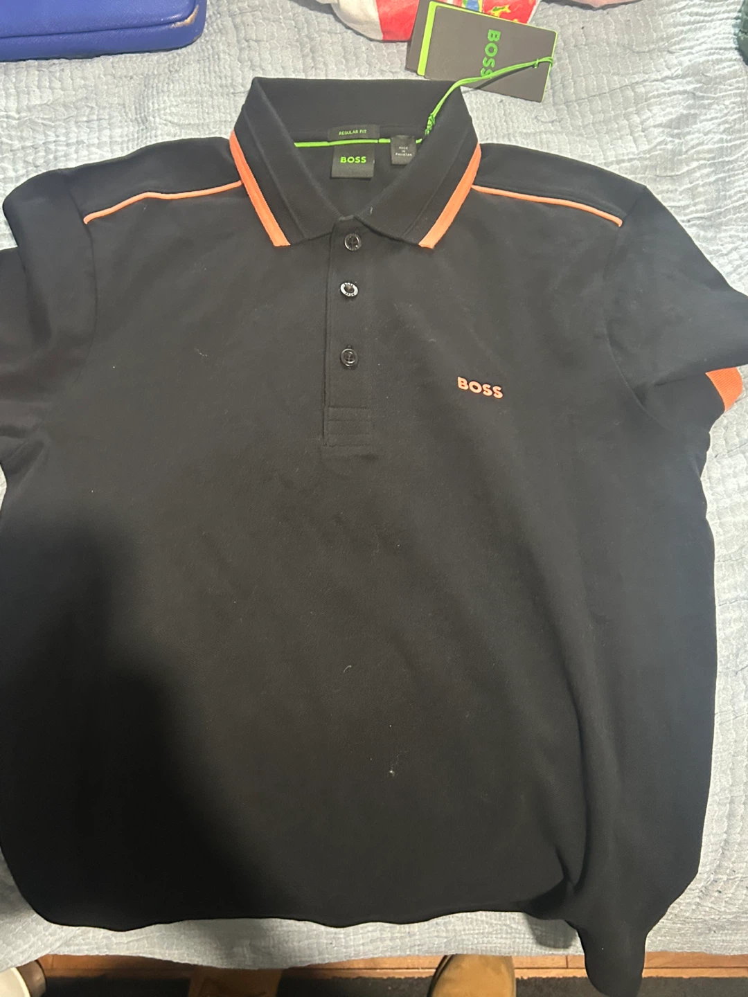 Hugo Boss Black Polo Shirt Size S