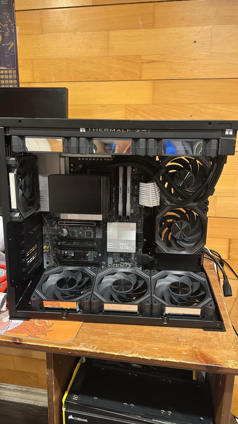 DarkFlash INF34 120mm ARGB Case Fans – 9 Fans Total - photo 3