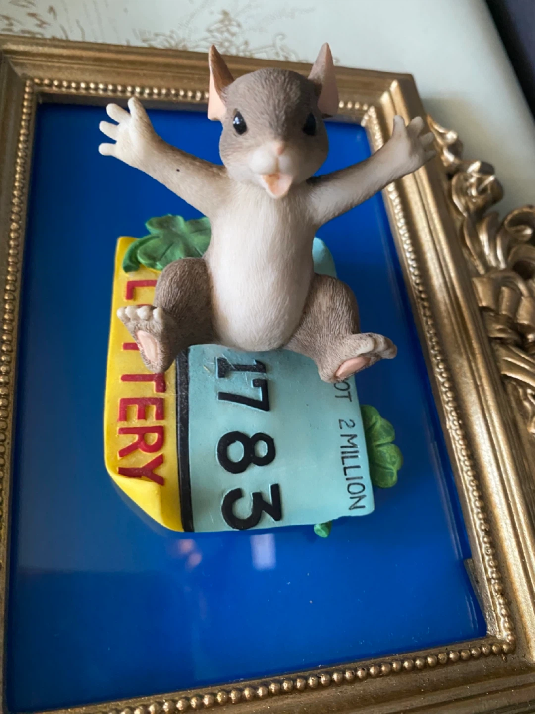 Charming Tails "Jackpot" Figurine