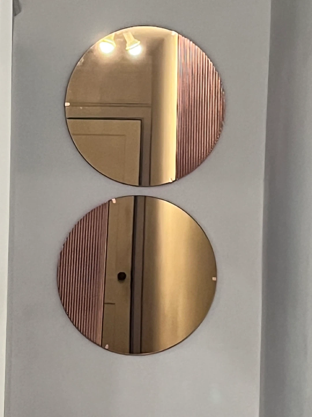 IKEA Mirror (Copper Colour) Set of 2 - SKOGSGRÄNSEN - photo 4