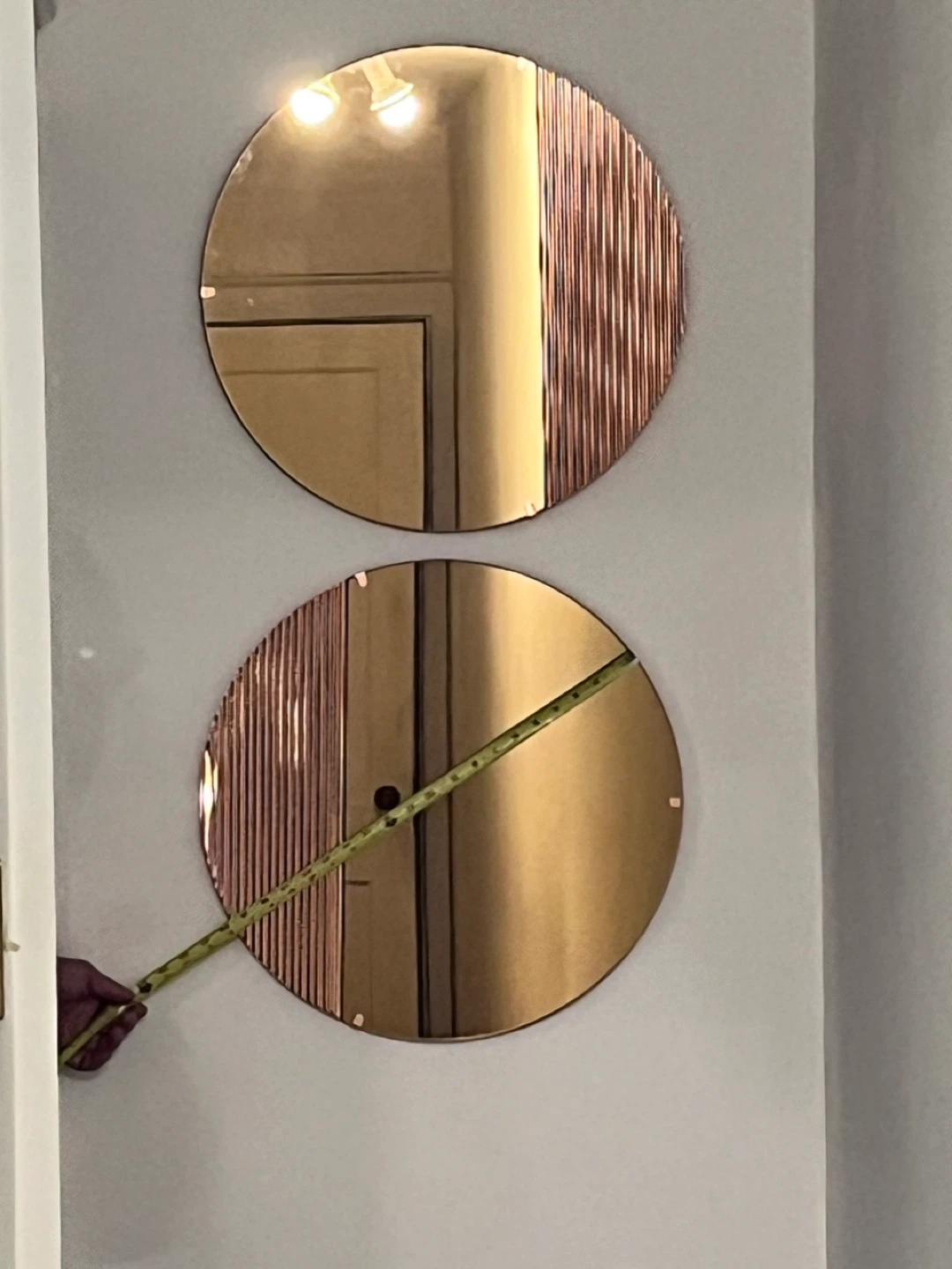 IKEA Mirror (Copper Colour) Set of 2 - SKOGSGRÄNSEN - photo 3