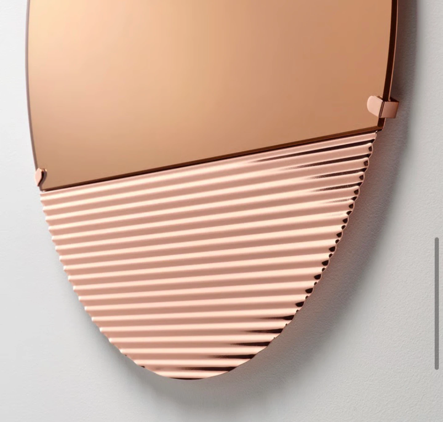 IKEA Mirror (Copper Colour) Set of 2 - SKOGSGRÄNSEN