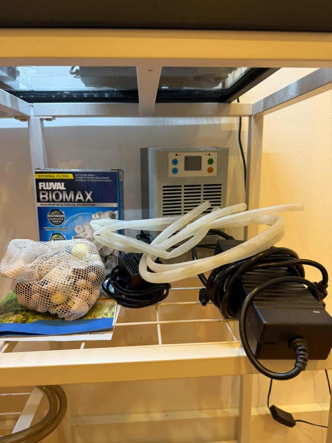 Aquarium with Stand, Filter, and Accessories - photo 3