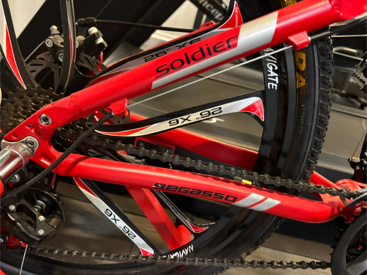Begasso Soldier 26" Folding Mountain Bike - photo 4