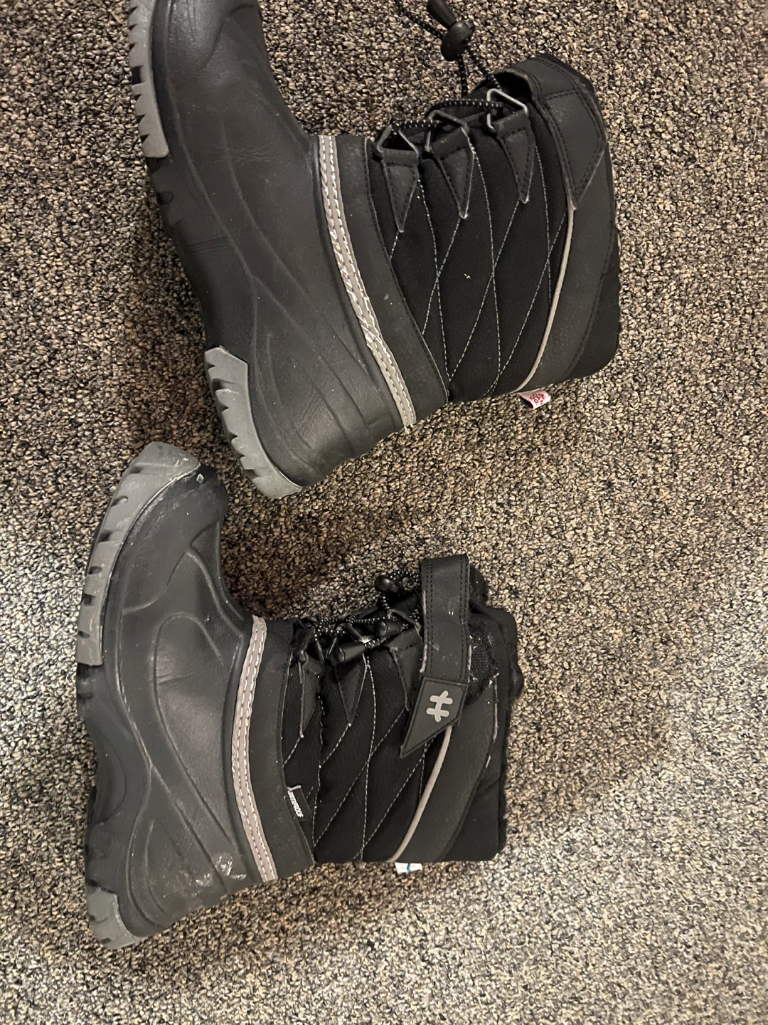 Sorel Black Winter Boots - Size 1 - photo 3