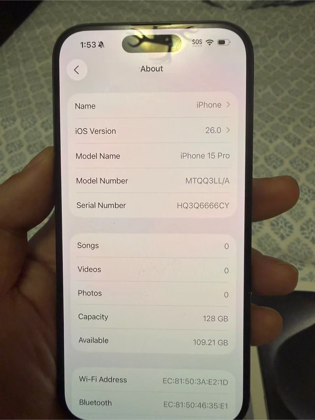 iPhone 15 Pro 128GB Blue - Box Included! - photo 4