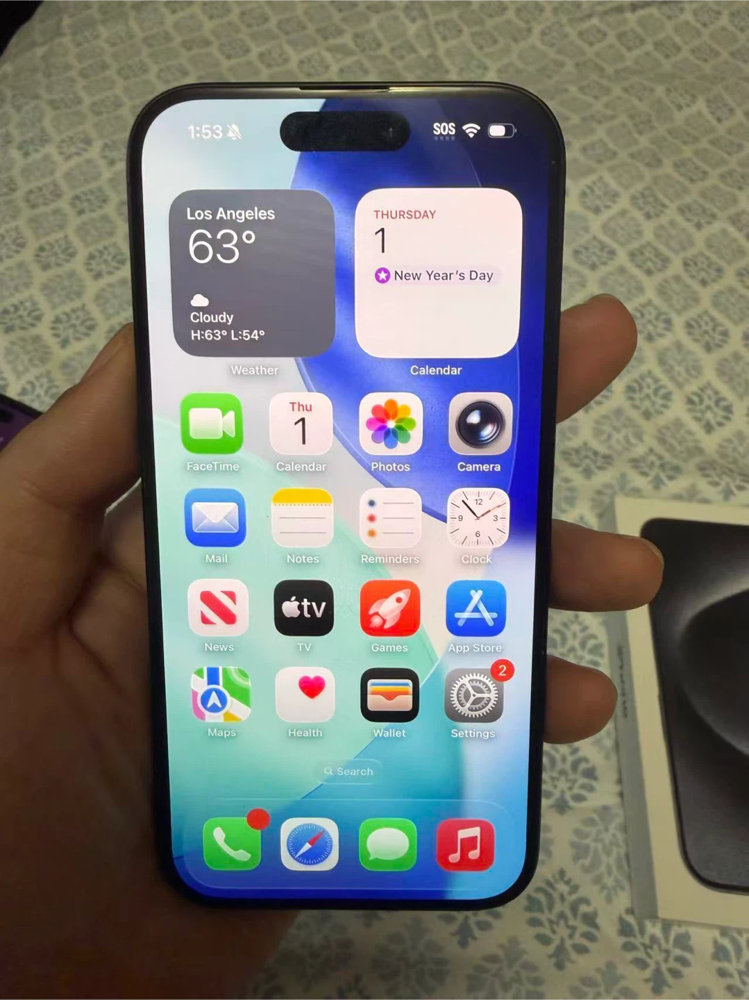 iPhone 15 Pro 128GB Blue - Box Included! - photo 2