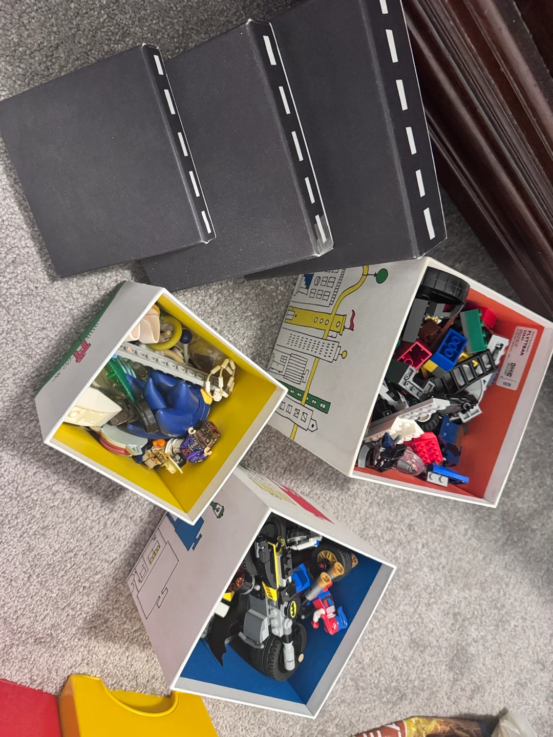 Lego Set with Storage Boxes