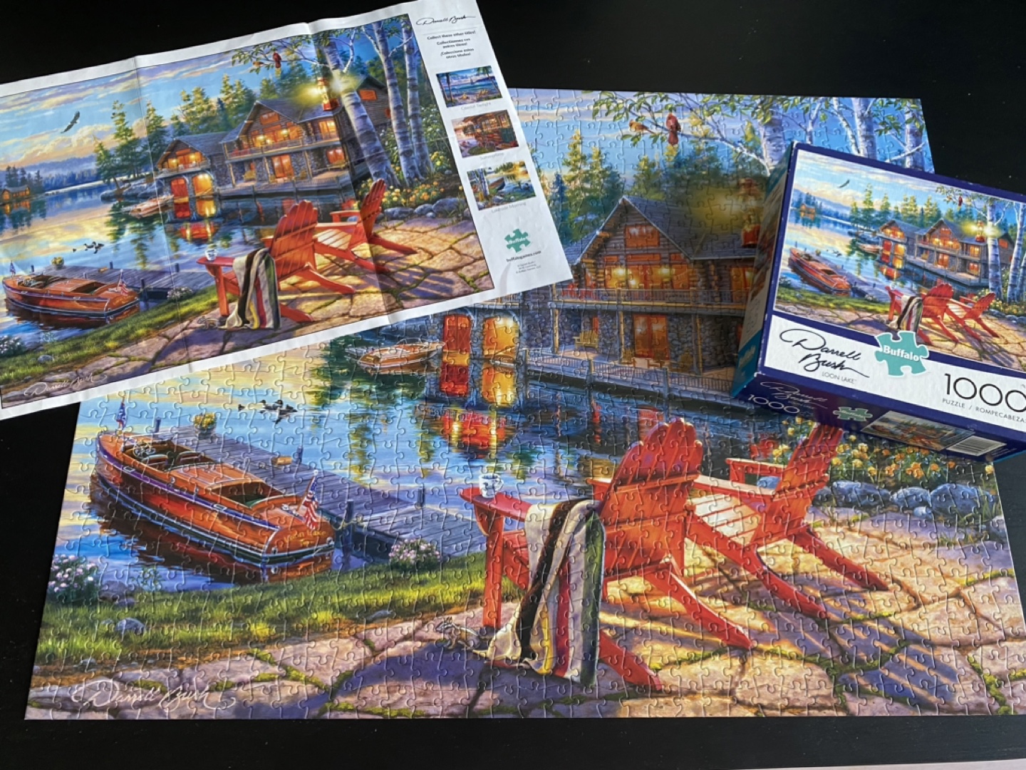 Buffalo Darrell Bush Dockside Getaway 1000pc Puzzle - photo 2