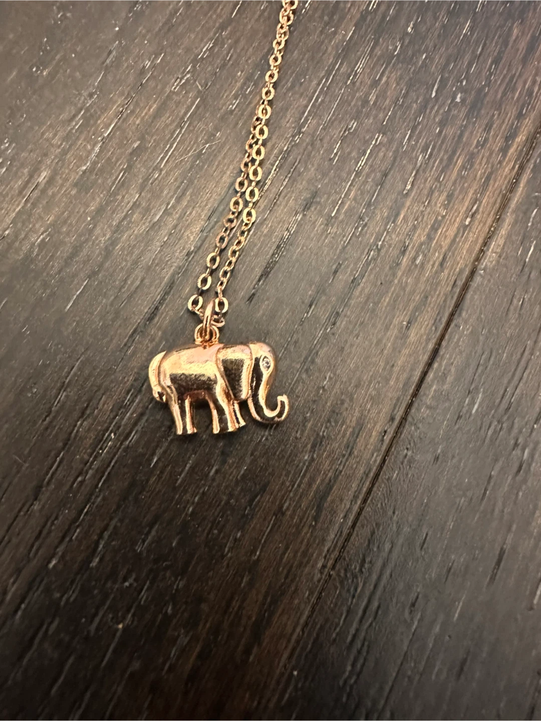 Elephant Pendant Necklace