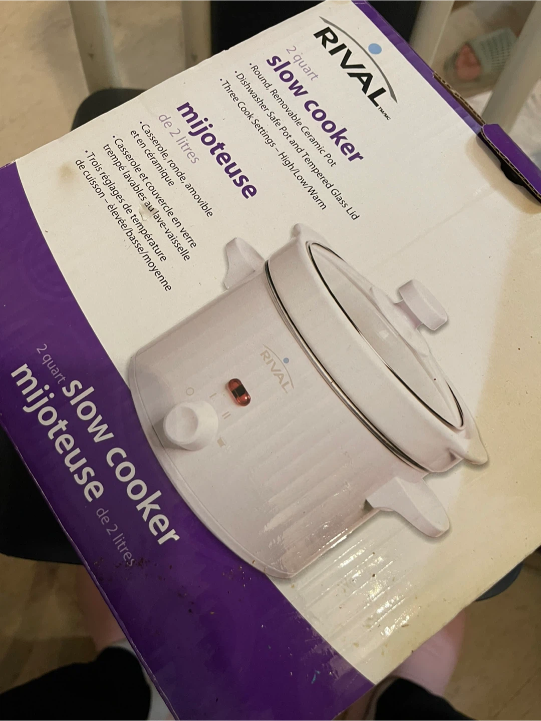 Rival 2 Quart Slow Cooker