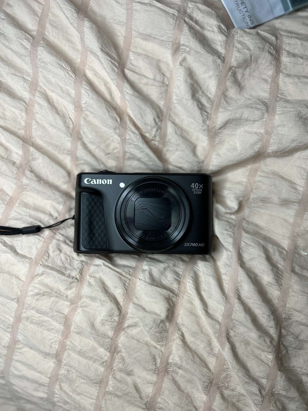 Canon PowerShot SX740 HS Digital Camera - Black, Like New! - photo 5