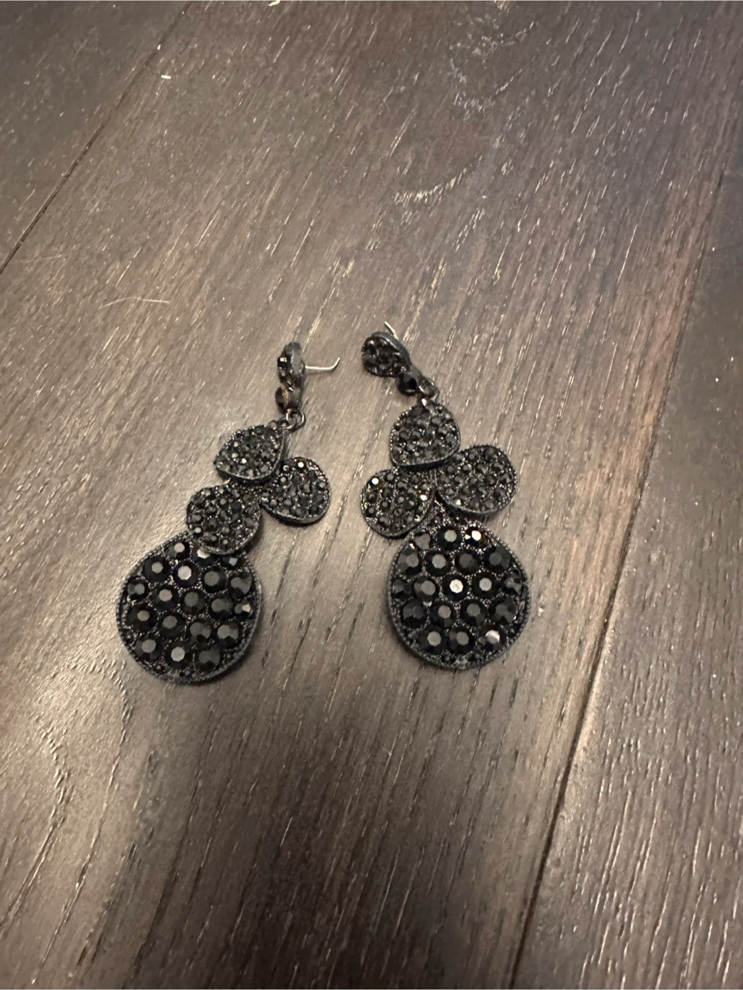 Black Dangle Earrings