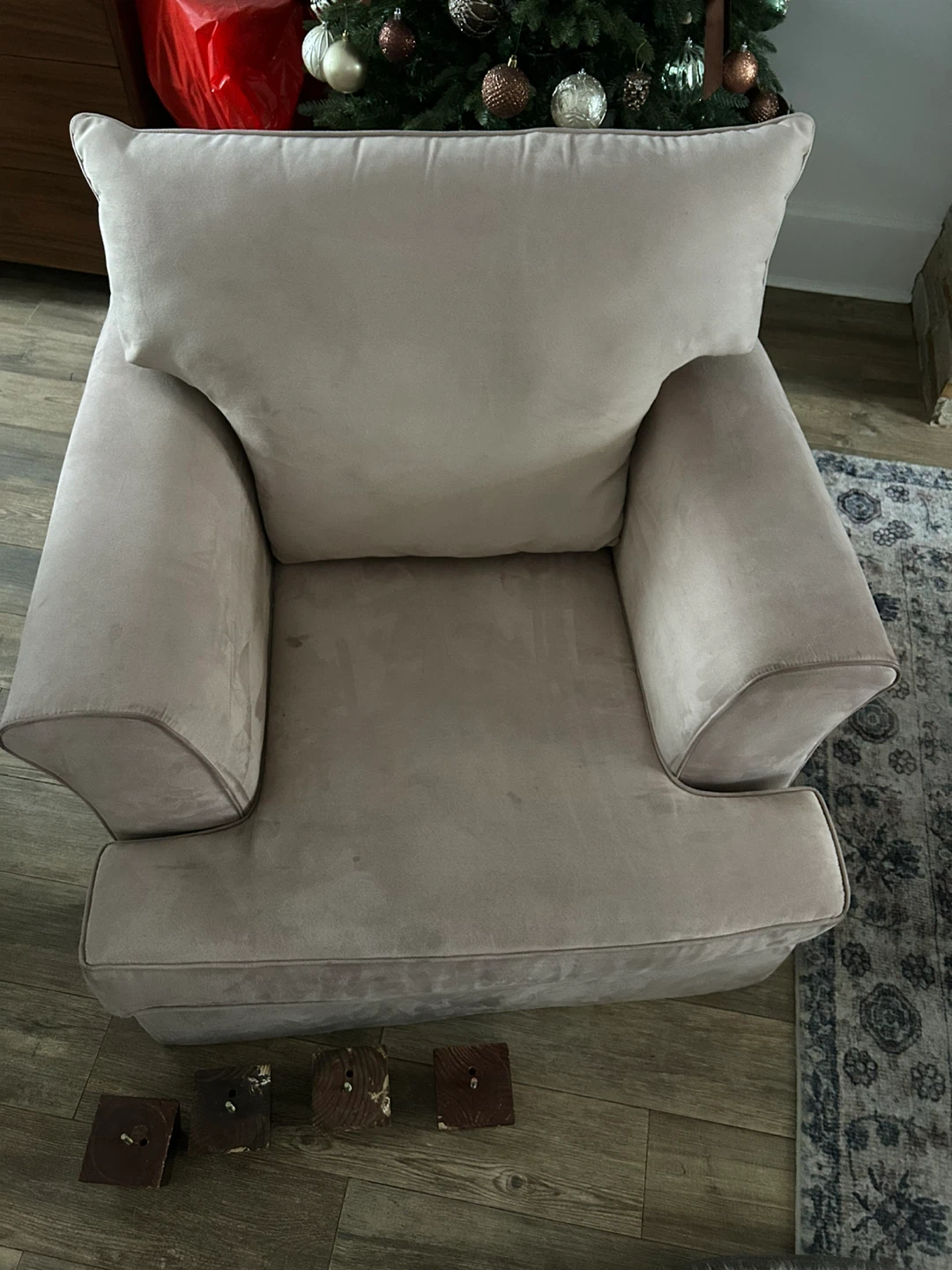Oversized Armchair - Beige - photo 5