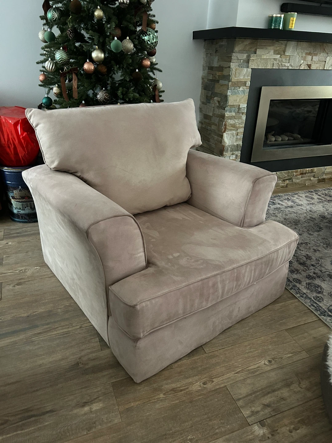 Oversized Armchair - Beige